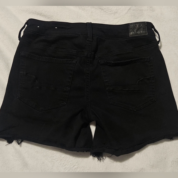 AE black denim shorts - Picture 2 of 4